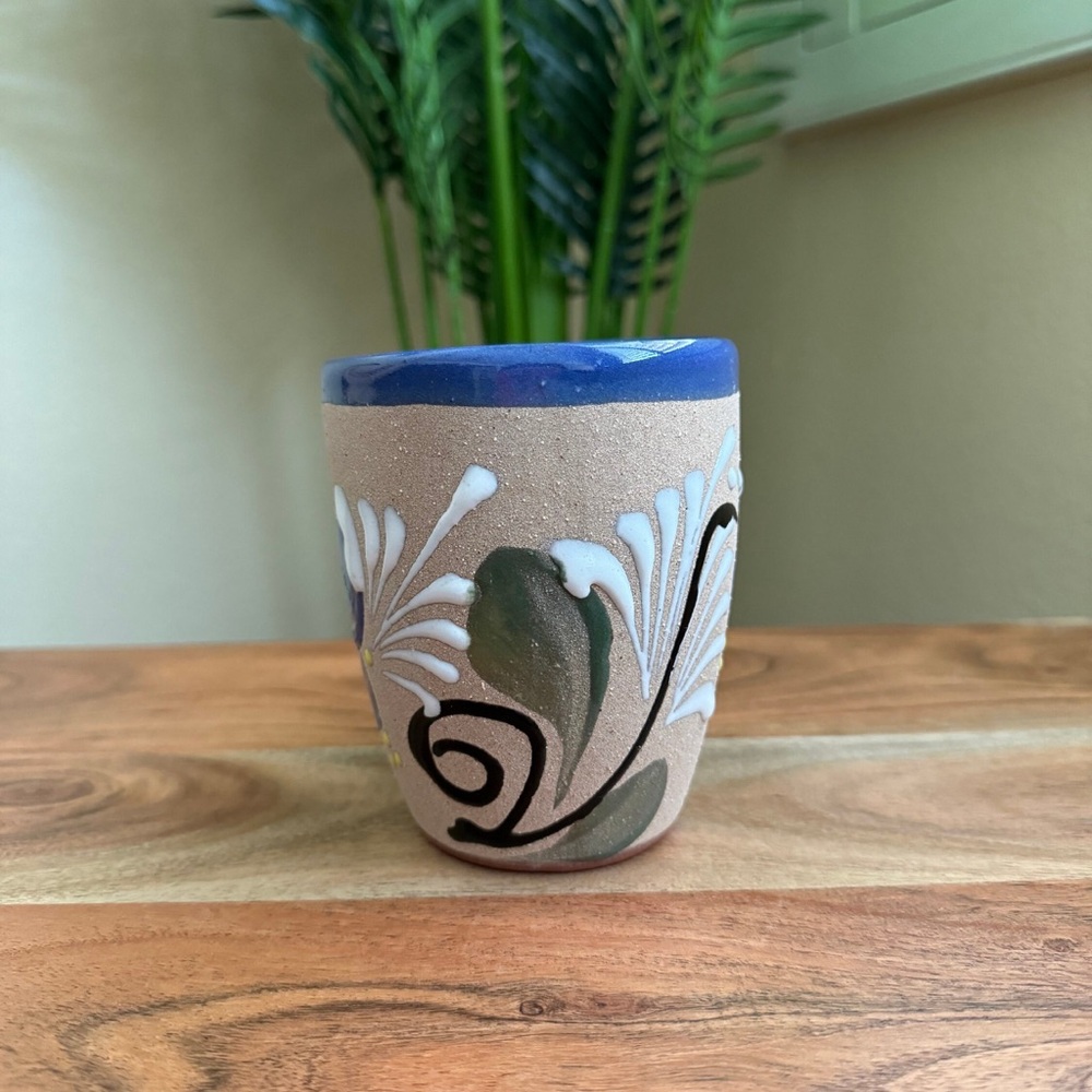 Taza De Barro - Clay Mug - Mexican Mug - Picture 2 of 6